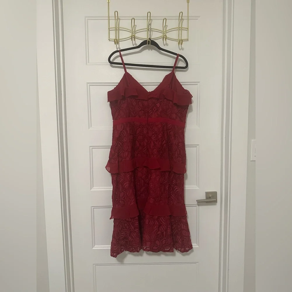 Red Adelyn Rae Dress - Picture 5 of 5
